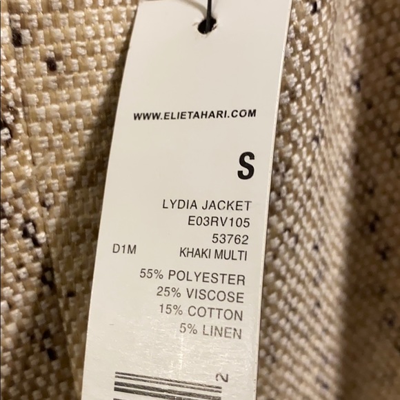 Elie Tahari Lydia Jacket lizard print NWT - Picture 7 of 7